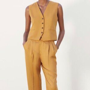 Zara Two Piece Set Pants Vest size S